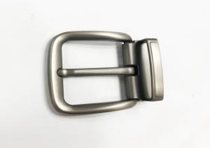 Wholesale 1.4 Inch Pearl Gunmetal Clamp Pin Belt Buckle With Brushed Satin Finish from china suppliers