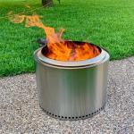 Charcoal Steel Camping Solo White Cooking Fire Pits Smokeless