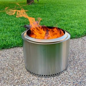Wholesale Charcoal Steel Camping Solo White Cooking Fire Pits Smokeless from china suppliers