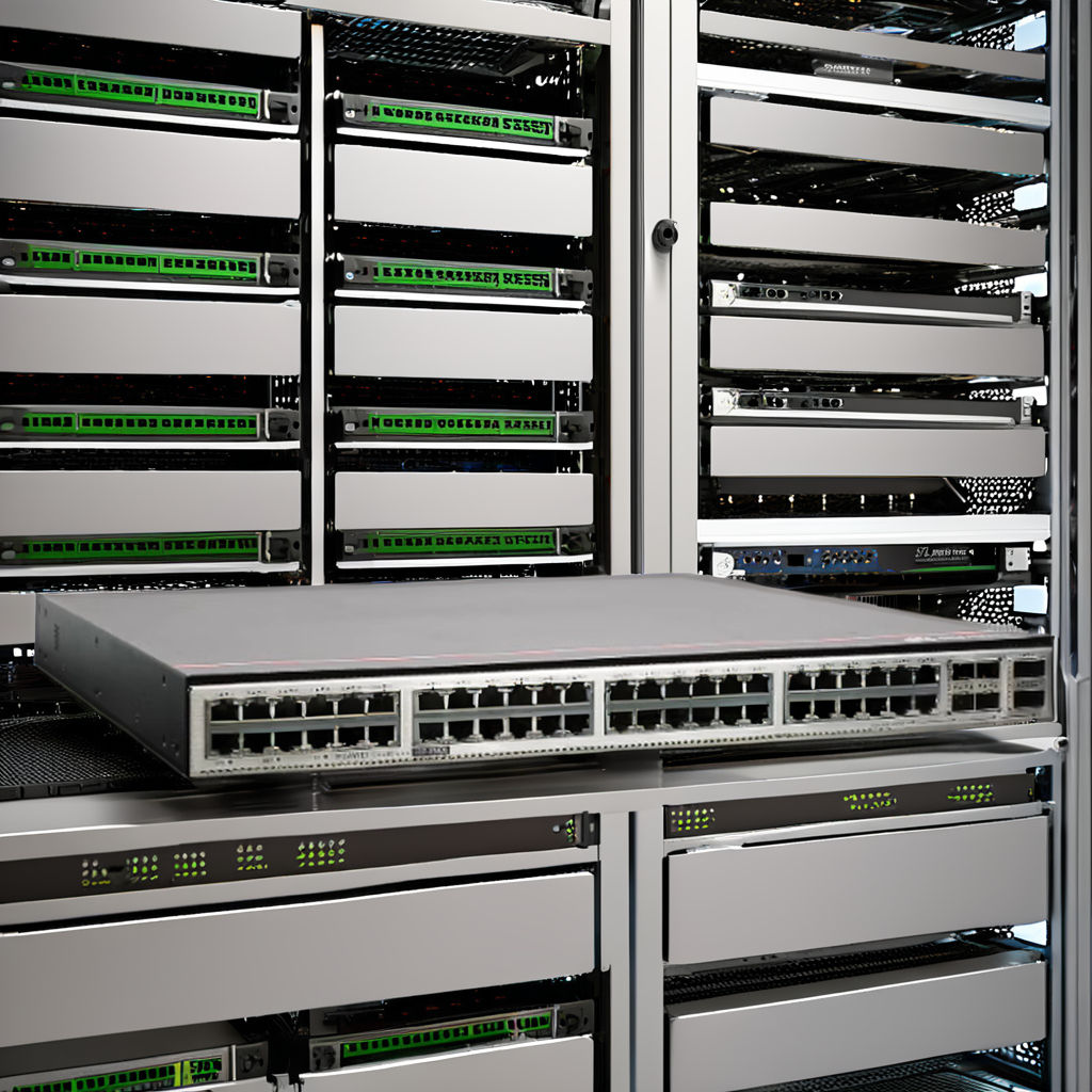 Speed 48*10GE SFP 6*100GE QSFP28 CE6857F-48S6CQ-F Network Switch for Customizable 10/100/1000Mbps Networks