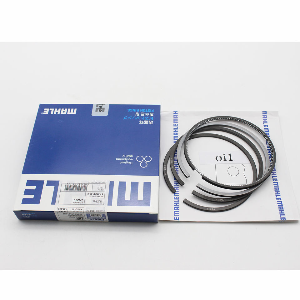 MAHLE 6BG1-4 Engine Piston Ring 1-12121146-0 For ISUZU ZAX200
