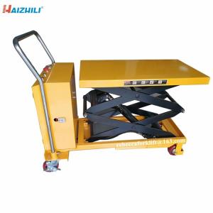 Wholesale Portable 350kg Electric Lift Table With 1500mm Lifting Height Compact Structure from china suppliers
