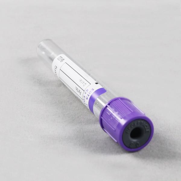Purple Top Medical Vacuum Blood Sample Collection Tubes 2ml 3ml 5ml 10ml