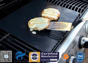 Wholesale PTFE BBQ Grill Mat / Non Stick Silicone Baking Mat 15.75x13&quot; 0.2mm from china suppliers