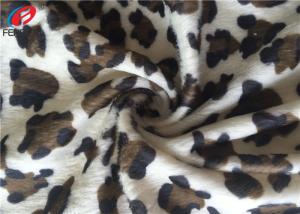 Wholesale Animal Printed Velboa Fabric Polyester Velvet Fabric For Upholstery from china suppliers