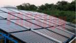 Vacuum Tube Hot Water Non Pressure Solar Collector , Hotel Bathroom Heating