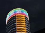 Transparent LED Grille Mesh Screen 160° Full Colour Flexible Waterproof RGB 50mm