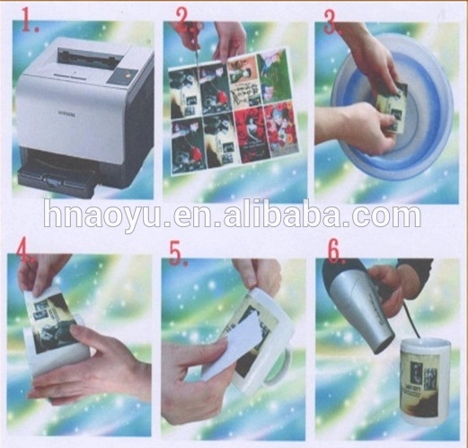 Customized Pattern Water Transfer Paper for Pure White Tattoo Transfer White Paper