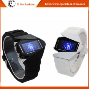 Wholesale Fashion LED Watch Customized Logo OEM Watch Sports Watch Unisex Hip Hop Boy Casual Watch from china suppliers