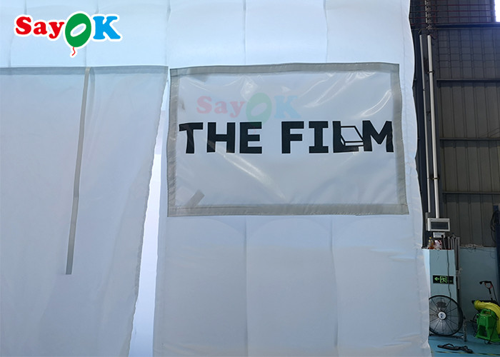 SGS Inflatable Photo Booth Tent 360 Degree Photo Video Booth With LED Light