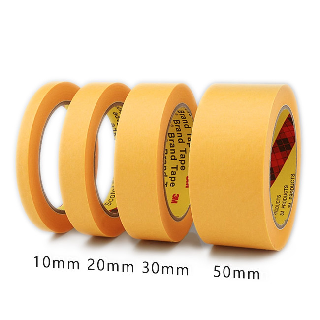 3M™ Scotch® Washi Paper Tape 244 yellow 1200 mm x 50 m 1 roll/box