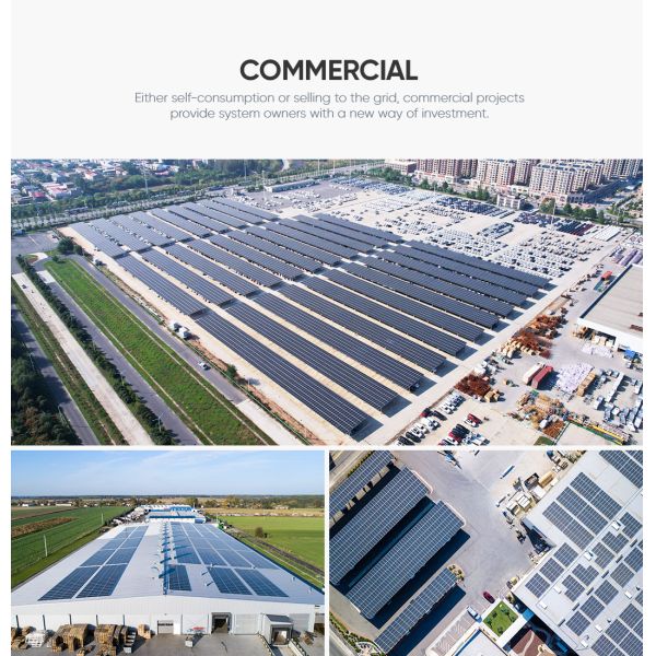 Tier 1 JA Roof Mono Solar Panels Manufacturers in China 420W 500W 550W 600W 700W Photovoltaic Panel Complete Kit for Home
