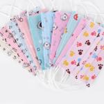 Hygienic Colorful Childrens Disposable Face Masks CE FDA Certification