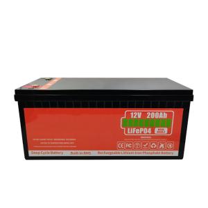 Wholesale Eco-friendly Deep Cycle 12V LiFePO4 Battery 50Ah 200Ah Low Self-discharge from china suppliers