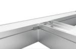 Long Architectural Linear Suspension Lights , Linear Ceiling Light White Color