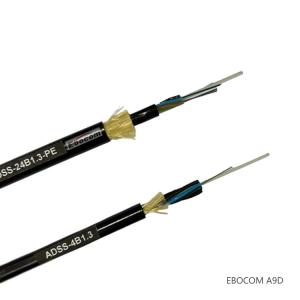 Wholesale Factory manufacturers ADSS 6 12 24 48 core Outdoor SM fiber optic cable from china suppliers