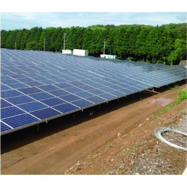 Ground Terrace Solar Panel Mounting Bracket Simple construction solar mounting system