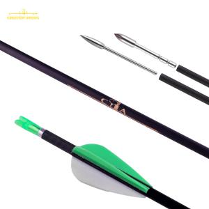 Wholesale Inner .125&quot;(3.2mm )Straightness +/-.003-.001&quot; Spine 350/400/500/600/700/800/1000 Smallest Diameter Target Pinnacle Arrow from china suppliers