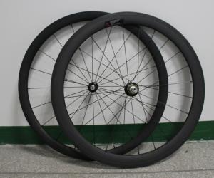 Wholesale Hand build 100% Road bicycle wheels carbon tubular road bike carbon 700c 38+50mm whelsets from china suppliers