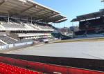 16mm Stadium Perimeter LED Display Advertising , slim LED screen DIP546