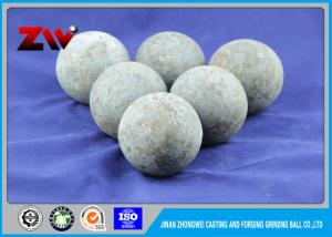Wholesale HRC 60-68 High Hardness forged grinding ball 60MN B2 , ball mill media from china suppliers