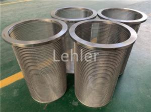 Wholesale 520mm Length Duplex Steel 2205 Wedge Wire Screen from china suppliers