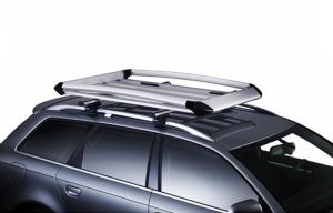 Wholesale Universal Auto Roof Racks , Aluminium Alloy Roof Luggage Carrier With Two Handles Factories from china suppliers