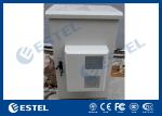 Outdoor Pole Mount Enclosure , Telecom Battery Cabinet With DC48V Air Conditione