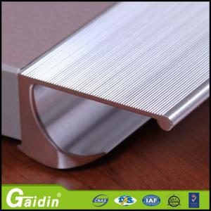 Wholesale high quality China supplier furniture accessories modern kitchen aluminum extruded profile edge handles from china suppliers