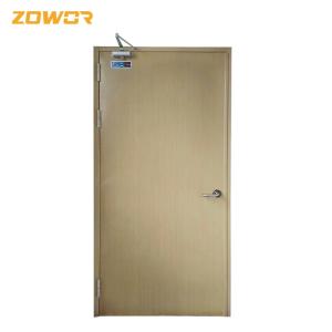 Wholesale Single Swing Galvanized Steel Right Hand FD30 Fire Door / Fire Door 40 mm from china suppliers