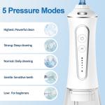 Hotel USB IPX7 Waterproof Oral Irrigator Teeth Cleaner Water Floss with 5 hours