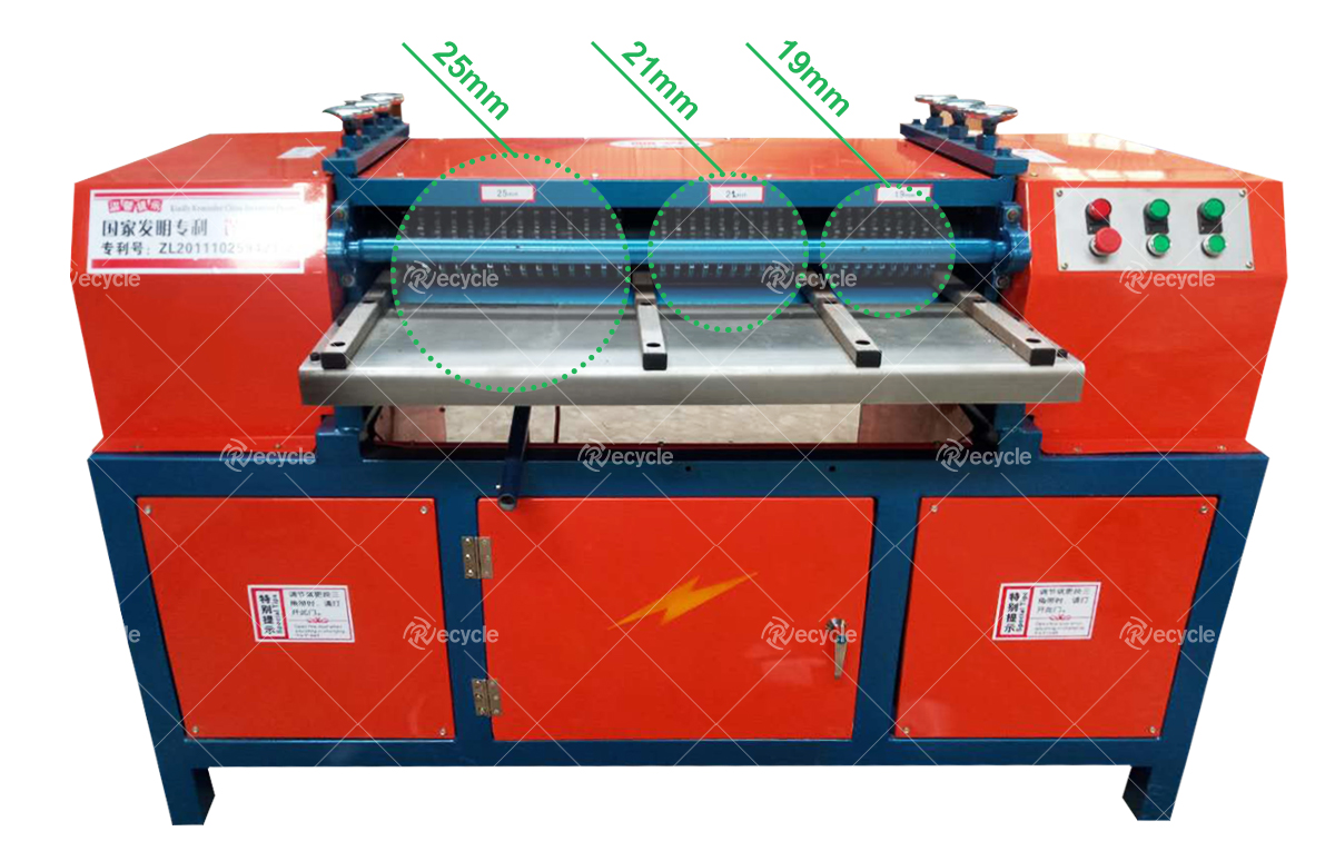 Customized Best Copper Aluminum Radiator Separating Machine for Waste Air Conditioner