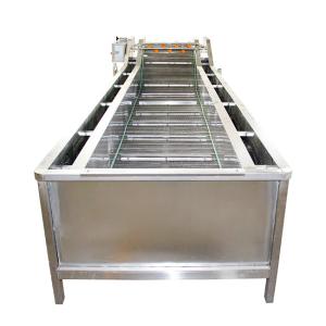 Wholesale Customized 500kg 1500kg/H Fruit And Vegetable Washing Machine Jam cleaner from china suppliers