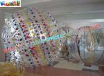Kids funny games, inflatable Land zorb human hamster ball for snowfield