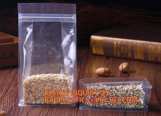 Freshness Protection Package Self Sealing clear Zip Lock Plastic Bags packaging pp bags, Food Grade Waterproof Pp Zip Se