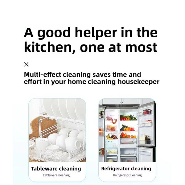 Three-In-One Multi-Effect Dishwashing Beads Gel Shape Deep Cleaning Special Detergent Dishwashers Pods