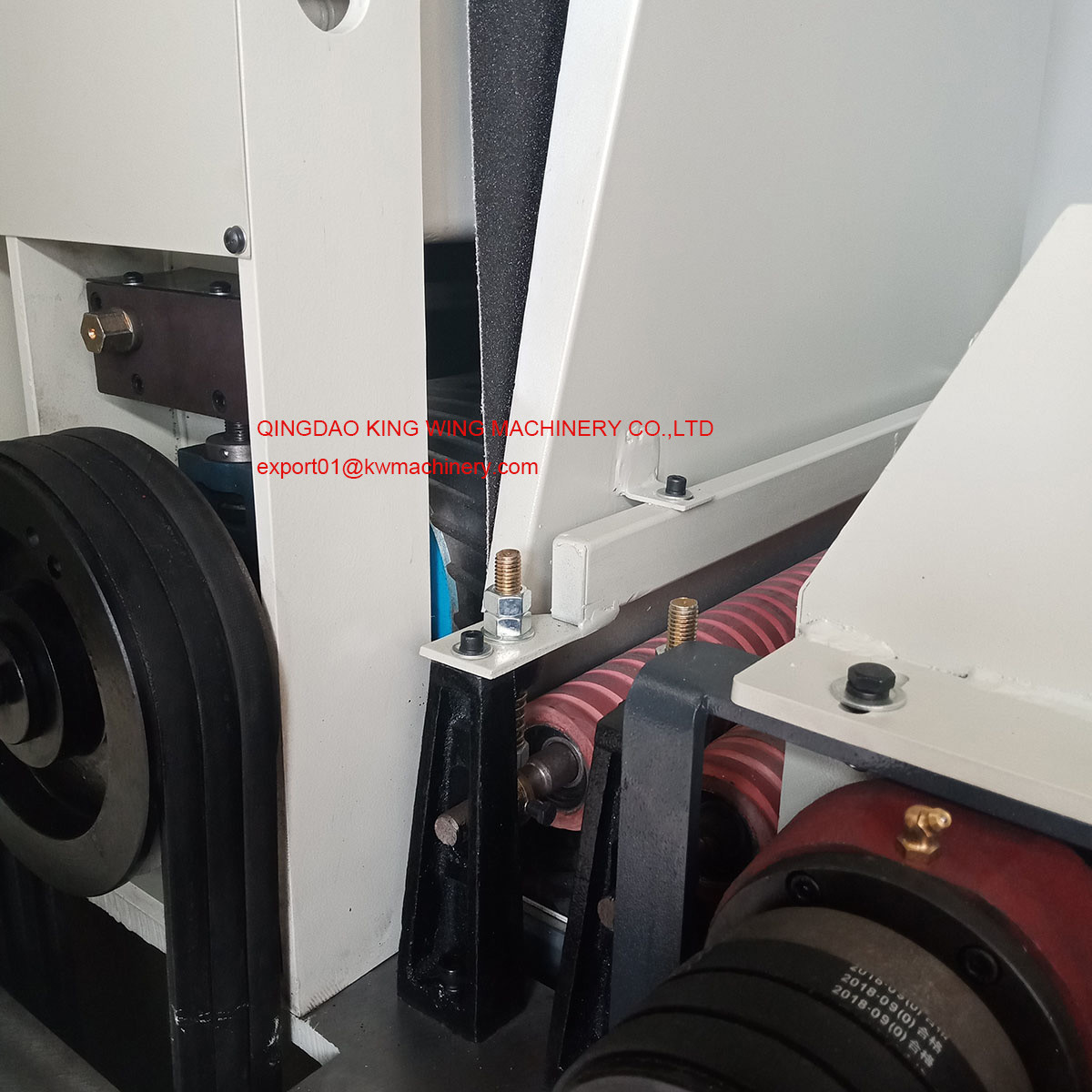 RPS630R-R Wide belt sander lacquer wood sanding machine