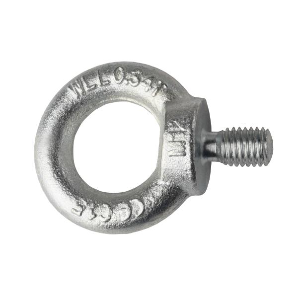 DIN580 Hardware Rigging Galvanized Lifting Eye Bolt Carbon Steel Drop Forged