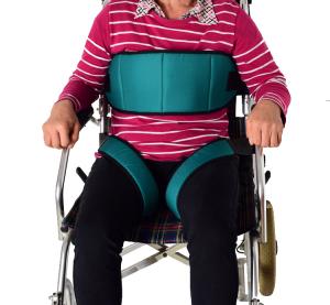 Wholesale Green Breathable Mesh Wheelchair Seatbelts Wrapped Herringbone Cotton from china suppliers