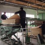 Copy White Oak Straight Wood Grain H3226 Man Made Wood Veneer For Wall Covering