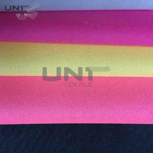 Wholesale Colorful woven fusible fusible woven polyester interlining fabric white black from china suppliers