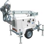 Mobile Diesel Light Tower For Mining Industrial 4kw Fitness Equipment Generator