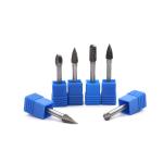Round Metal Drilling Carbide Burr 6mm Double Cut Tree Shape Rotary File for Die
