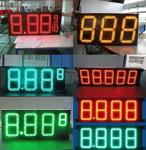 6500mcd RS232 Led Gas Price Display Columns Epistar