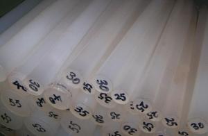 Wholesale 500mm Length PCTFE Sheet , Acid-Resistant PCTFE Rod / PCTFE Bar For Vessels from china suppliers