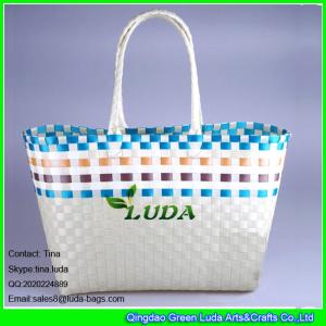 Wholesale LUDA large woven PP straw bag from china suppliers
