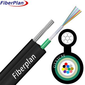 Wholesale Fiber Type 62.5/125 Flexible Figure 8 Aerial Cable GYXTC8S 2-24 Core Optical Fiber Cable from china suppliers