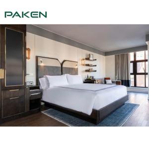 Wholesale Foshan Custom Made Modern 5 Star Hotel Project Room Bedroom Suite Fixed Furniture Sets from china suppliers