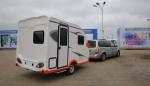 Customized Lightweight Camping Trailers With Independent Suspension Lifted Stage
