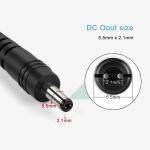 5.5x2.5mm AC DC Power Adapters AC 110V 220V DC 12V 24V 5V For LED Strip CCTV